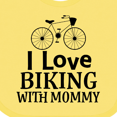 thumbnail image 4 of Inktastic Biking with Mommy Bicycle Boys or Girls Baby Bib, 4 of 4