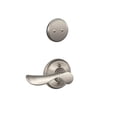 thumbnail image 3 of Schlage F94CHP620LH Antique Pewter Champagne Champagne Dummy Lever Interior Pack with Deadbolt Trim for Left Handed Doors F94-CHP-LH, 3 of 6