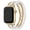 Gold, variant on Penny Beaded Band Compatible with Apple Watch