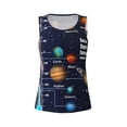 thumbnail image 6 of Sigee Solar System for Women's Workout Tank Top,Running Tank Tops,Sleeveless Gym ClothesXX-Large, 6 of 8