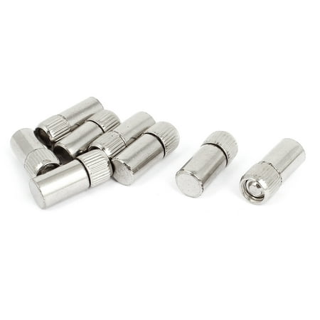

9mm x 21mm Cabinet Closet Straight Shelf Supports Pegs Pins 8pcs
