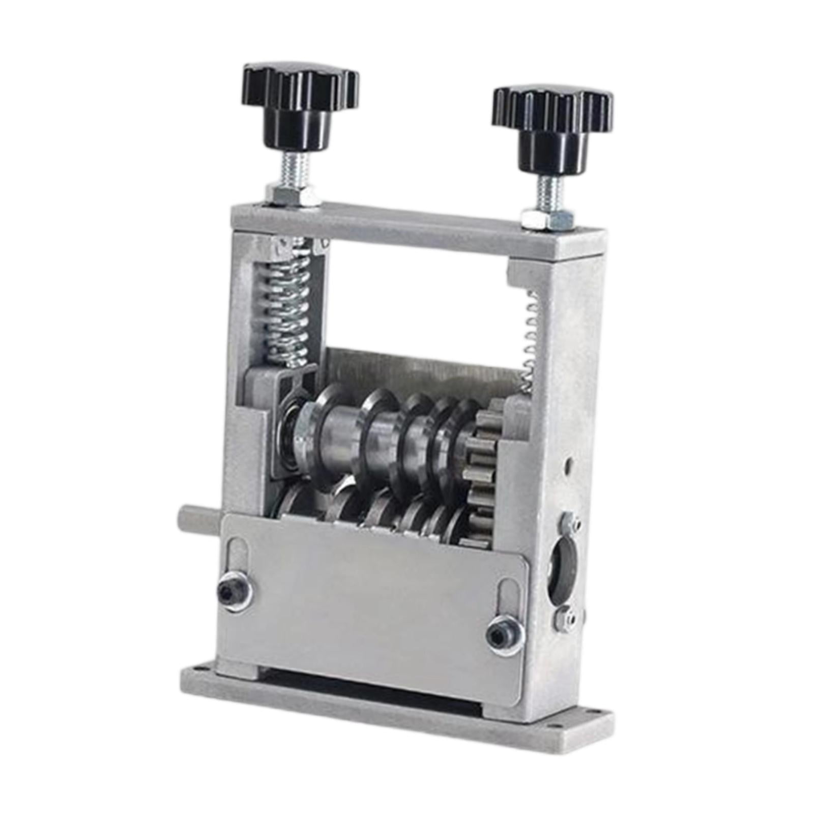 JISADER Wire Stripping Machine,Portable Drill Powered or Hand Crank,Sturdy,with 6 Channels Wire Stripper Machine Cable Stripping Tool