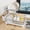 2-tier - White, variant on 2-Tier Dish Drying Rack for Kitchen Counter, 304 Stainless Steel with Adjustable Drainboard, Removable Utensil Holder & Water Filter Tray, Black