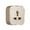Gold, variant on Amdohai Universal 3-Pin Track Sockets Power Track Socket Outlet Versatile Electric Mobile Track Socket Power Track Adapter