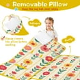thumbnail image 3 of Pioneer Flower Floral Print Pattern Toddler Nap Mats for Kids Preschool,Sleeping Mat Bag or Kids,Toddler Sleeping Bag,Toddler Nap Mat or Daycare, 3 of 6