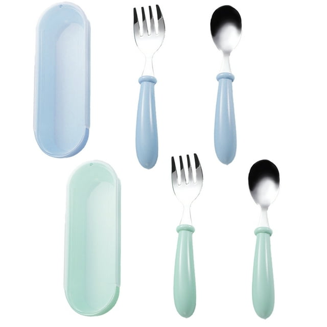 Child and Toddler Flatware - Kids Utensil Set - Metal Kids Cutlery Set