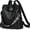 Black, variant on Versatile PU Leather Backpack – Multi-Way Carry, Anti-Theft & Spacious Organized Storage for Travel & Daily Use