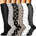 thumbnail image 5 of Elastic Socks Compression Socks Calf Socks Sports Socks Men and Women Sport Running Compression Socks, 5 of 9