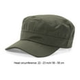 thumbnail image 5 of TureClos Baseball Caps Sunshade Climbing Fashion Cooling Adjustable Unisex Premium Material Long-time Service Summer Breathable Flat Hat Army Green, 5 of 6