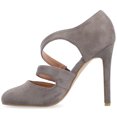 thumbnail image 3 of Journee Womens Zeera Round Toe High Stiletto Pumps, 3 of 10
