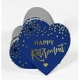 thumbnail image 3 of Inkdotpot Gold Foil Paper Hang Tags Happy Retirement Favor Tags 50 Pieces, 3 of 8