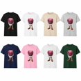 thumbnail image 4 of Funny Apple Face Graphic T-Shirt, Unisex Classic Fit Cotton Tee, 4 of 9