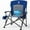 Blue Grey, variant on EVER ADVANCED Oversized Folding Camping Chair, High Back Lawn Chair for Adults with Side Pockets & Cup Holder, Support Up to 500lbs, Blue