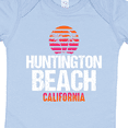 thumbnail image 4 of Inktastic Sunset Huntington Beach Girls Baby Bodysuit, 4 of 5