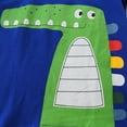 thumbnail image 7 of Teen Boy Clothes Toddler Kids Baby Boys Outfits Sets Summer Cotton Elastic Prints Short Sleeved Casual 6M 12M 18M 24M 3T 4T Shirt and Jogger Shorts Tops+Shorts 2PCS Set, 7 of 7