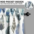 thumbnail image 5 of Boho Kitchen Curtains for Windows – Rustic Tribal Floral Print Cafe Curtains, Vintage Bohemian Geometric Panels for Home Décor, 5 of 6