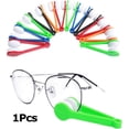 thumbnail image 3 of Mini Sun Glasses Eyeglass Microfiber Spectacles Cleaner Soft Brush Cleaning Tool Mini Microfiber Glasses Eyeglasses Cleaner Cleaning Clip, 3 of 8