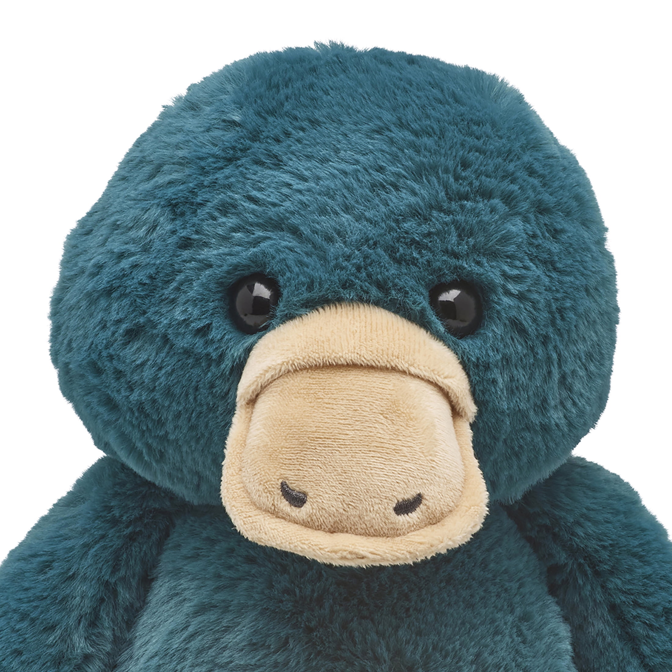 ButterLuvs Plush Platypus Stuffed Animal, 8 Inch Super Soft Teal Blue Cuddly Toy
