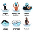 thumbnail image 4 of Tidal Tank Sphere Mini – Peso de agua original Aqua Ball – Bolsa de arena alternativa para entrenamiento de núcleo y equilibrio – Equipo portátil de fitness de estabilidad – hasta 33 lb, 4 of 9