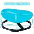 thumbnail image 2 of YUKOOL Round Spinning Swivel Chair - Boost Balance and Coordination in Kids Blue, 2 of 5