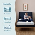 thumbnail image 3 of Lucid Bliss Twin Tight Top 5" Firm Memory Foam Mattress with Gel Infusion and Ventilation, 3 of 12
