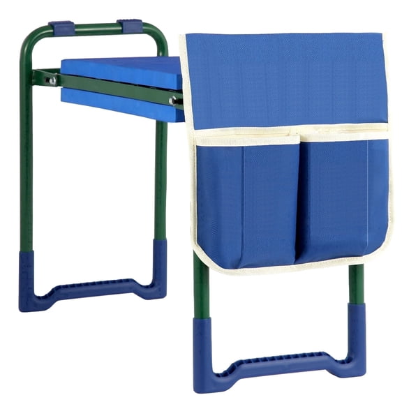 SANCAT 9.85 in Folding Garden Kneeler Seat With 3mm Thick EVA Foam Pad