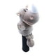 thumbnail image 1 of Funda de madera con diseño de animal para palos de golf, ideal como regalo para golfistas. Rinoceronte, 1 of 9