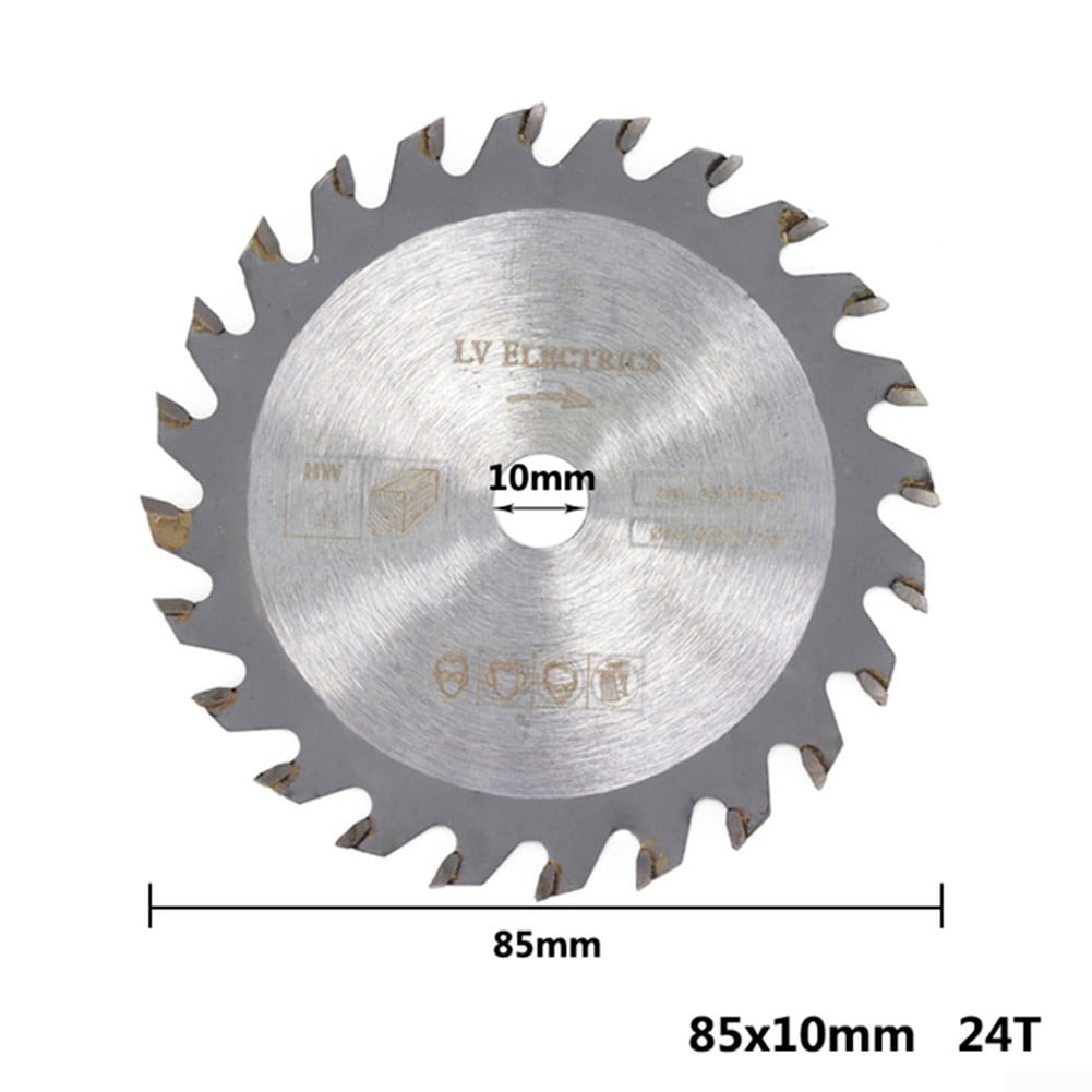 1x 85*10mm 24T Circular Saw Blade Wheel Discs For Wood Cutting Carbide Discs NEW 