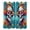 chudan-1, variant on Dancing Cute Skull Man Blackout Curtains for Bedroom Curtains Insulated Room Darkening Window Drapes for Living Room