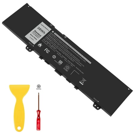 F62G0 Laptop Battery for Dell Inspiron 13 7000 7373 7386 2-in-1 7370 7380 5370 P83G P87G P91G P83G001 P83G002 P91G001 P87G001 Vostro 13 5370 Series F62GO 39DY5 039DY5 RPJC3 0RPJC3