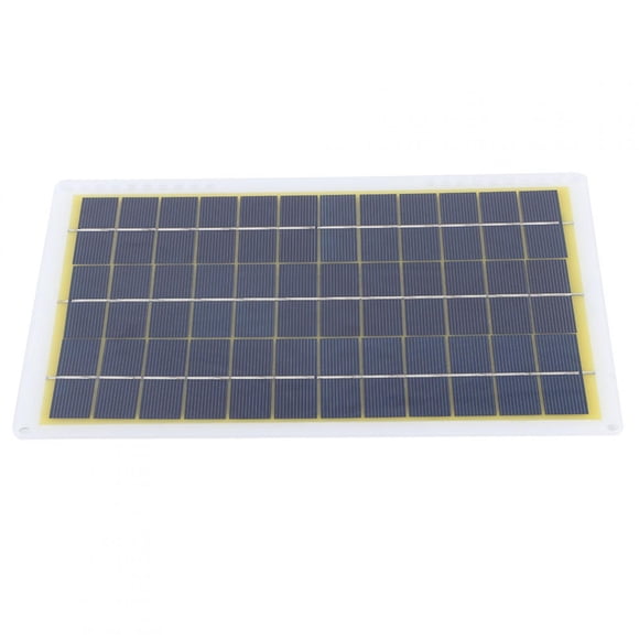 Panel Fotovoltaico, Tablero Solar, 18V 10.6x7.3inches Camping Para Viajar Senderismo Escalada EOTVIA No