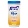 Hand Sanitizing Wipes, 5.7 x 7 1/2, Fresh Citrus Scent, 40/Canister, 6/Crtn