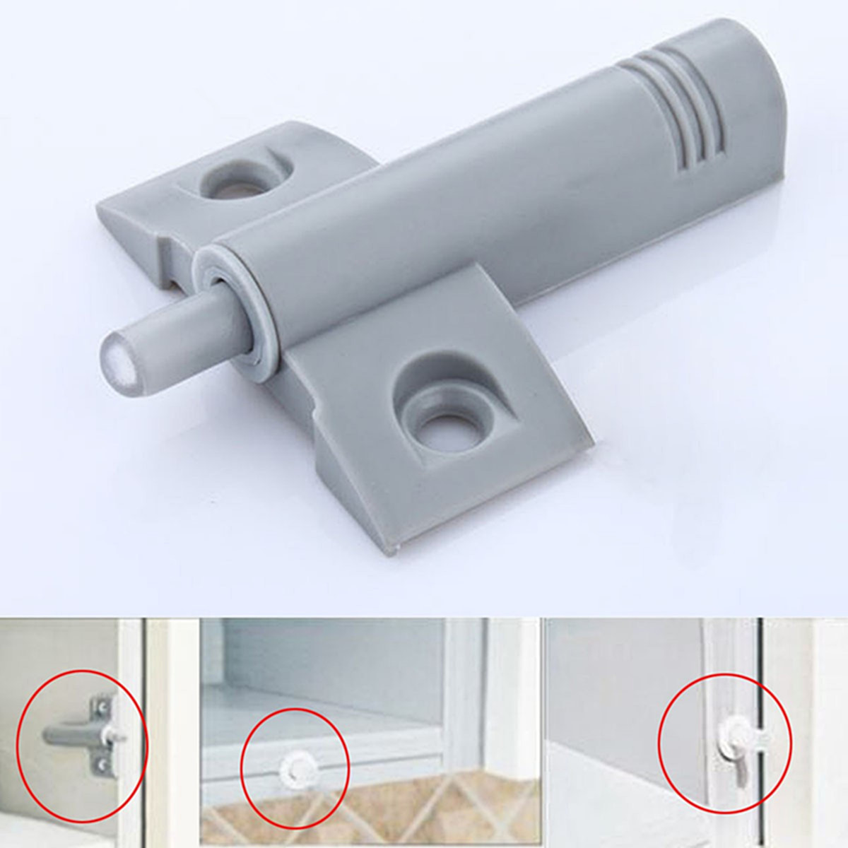 1Pcs Grey Kitchen Door Drawers Damper Kitchen & Home Hinge Soft