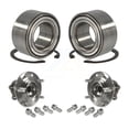 thumbnail image 1 of Kugel Front Rear Wheel Bearing and Hub Assembly Kit for Car Mitsubishi Outlander RVR - Left Right Side (Driver Passenger) K70-101637, 1 of 8
