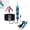 Blue, variant on 3 in 1 Power Circuit Probe Tester,Dc 3.5v-36v Car Electrical System Diagnostic Tool,Digital Car Electrical Tester with Led Work Light for Vehicles & Engineering Machinery (Blue)
