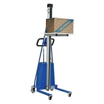 Office Work Positioner Lift Truck, Battery Powered, 220 Lb. Capacity