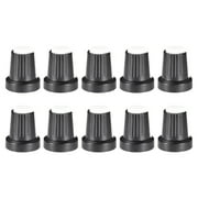 10 Pcs 6mm Shaft Hole Knob for Speaker Effect Pedal Amplifier Potentiometer Knob White Mark