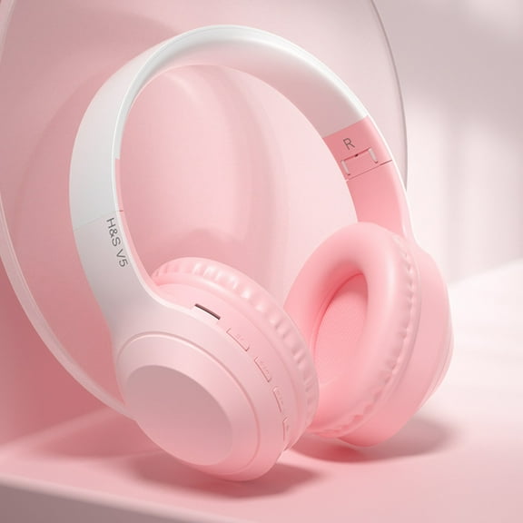 amlbb Wireless Headphones, Bluetooth Over-Ear Headset, Gradient Bluetooth Headsets Headset Noise Cancellation And Remote Bluetooth Headsets Superior Battery Life Tech Under 15