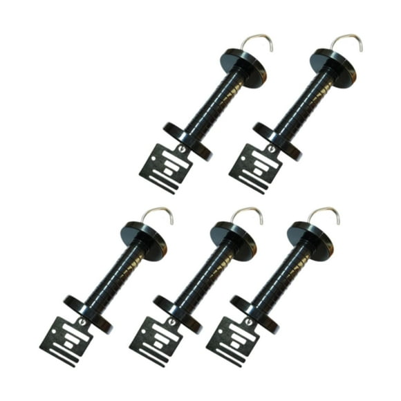 5 manijas aislantes para puertas de cercas eléctricas, de cercado eléctrico, repuesto para jardín y patio, manijas para puertas de cercas