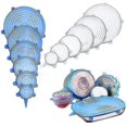 thumbnail image 1 of Silicone Lids, Food Cover Stretchy, 12 Pcs Silicone Food Covers, Reusable Food, 1 of 2