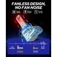 thumbnail image 4 of Bombillas LED AUTOONE H8 H11 H16 6000 K superbrillantes (paquete de 2), 4 of 7