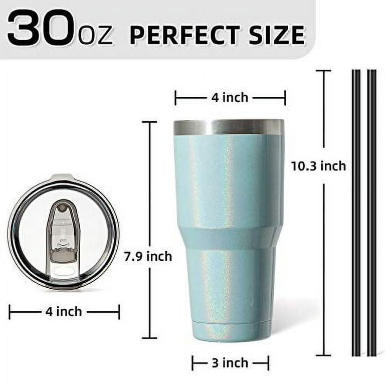 Zibtes 40oz Insulated Tumbler with Lid and Straws, Stainless Steel Double  Vacuum Coffee Tumbler with…See more Zibtes 40oz Insulated Tumbler with Lid