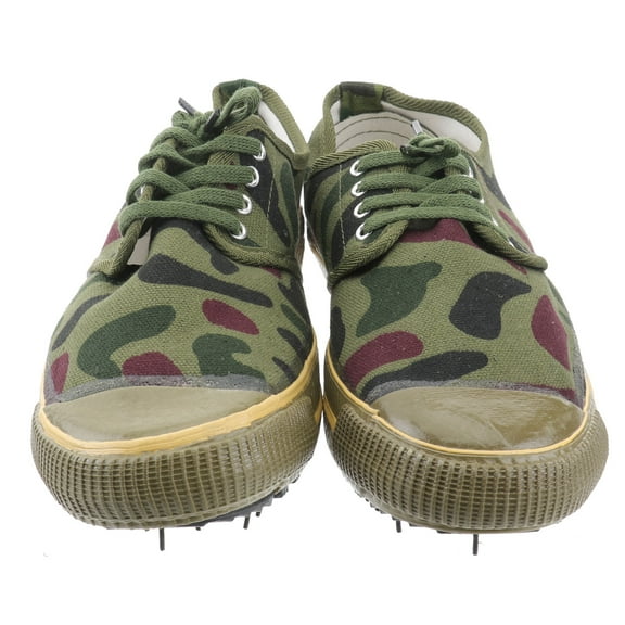 HEANUJJ 1Pair Men Running Shoes Camouflage Flat Rubber Soles Breathable Comfortable Sports