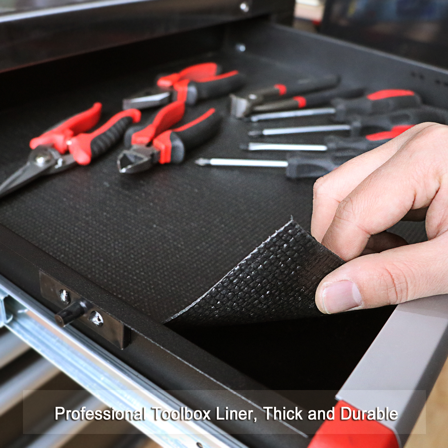 New Pig Polypropylene and Polyester Drawer Liner (1) 16-in x 50 Foot Tool  Box Drawer Liner in the Tool Storage Accessories department at