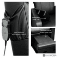 thumbnail image 6 of PediPlush Pedicure Chair Lounge Nail Chair Non-Plumbing, Reclining, Adjustable with Manicure Tray Armrest, Black, 6 of 7