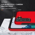 thumbnail image 6 of Galaxy S22 Plus Case for Samsung Galaxy S22 Plus Case  Grade Shockproof Built-in Ring Holder Kickstand Car Mount Armor Heavy Duty Protective Case for Galaxy S22+ Plus Phone Case (Red), 6 of 15