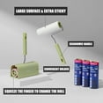 thumbnail image 2 of Extra Sticky Lar Surface Lint Roller, 6.3'' Giant Roller for Pet Hair, 270 Sheets/ 3 Refills, Long Handle Remover Clothes, Furniture, Dog & Cat Hair, 2 of 3