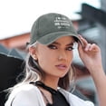 thumbnail image 6 of Big Sister Gray Hat Adjustable Funny Fashion Unisex Baseball Cap for Men Women, 6 of 7