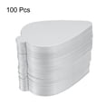 thumbnail image 3 of Uxcell 100pcs Mini Cake Boards, Mousse Cake Cardboards Leaf Cake Bases (Silver Tone), 3 of 5