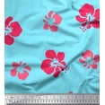 thumbnail image 1 of Soimoi Velvet Fabric Artistic Flower Print Fabric by Yard 58 Inch Wide, 1 of 3
